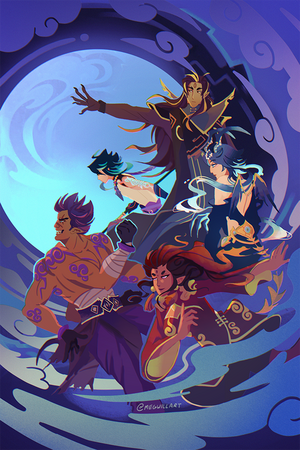 Mirage of the Yaksha - Illustration